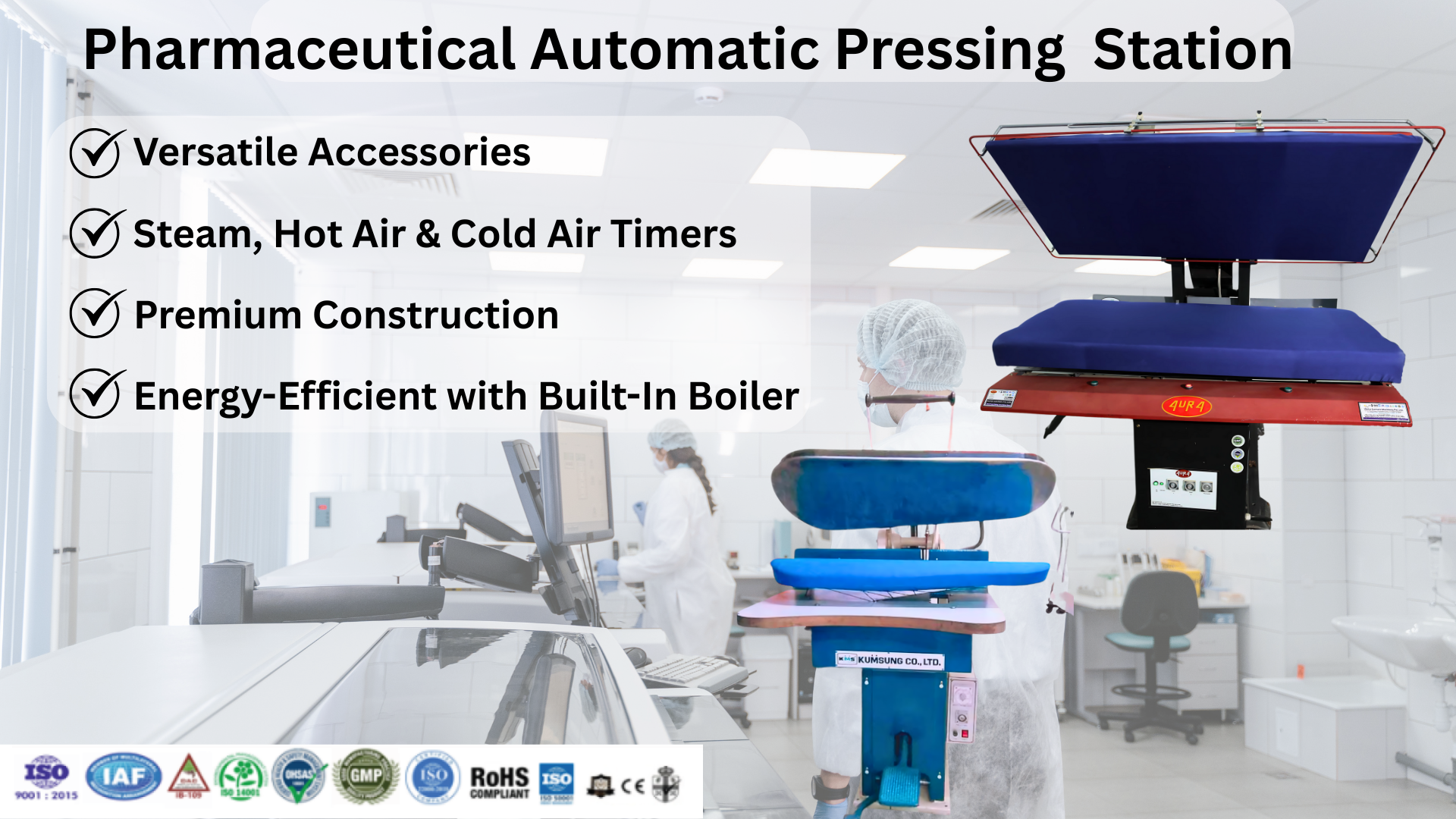 Pharmaceutical Automatic Pressing Station